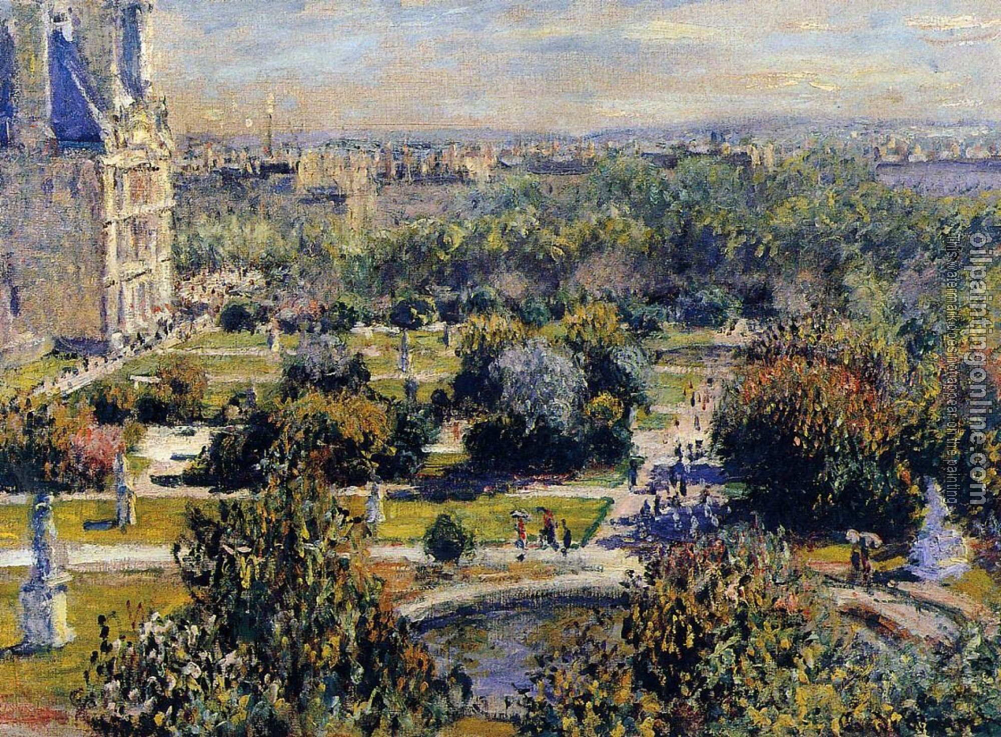 Monet, Claude Oscar - The Tuileries